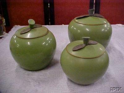 Green Apple Canister set 